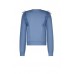 Le Chic OAKLI tulle-ruffle sweater C208-5303